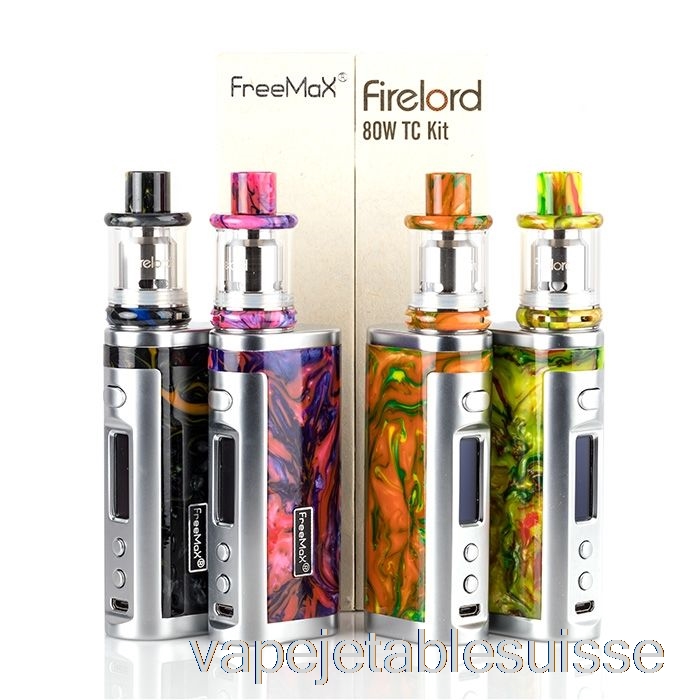 Vape Suisse Freemax Firelord 80w Tc Kit De Démarrage Vert